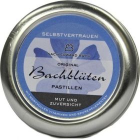 SELBSTVERTRAUEN Bachblütenpastillen Dr. Bach, 50 G – PZN 9074477 из Германии