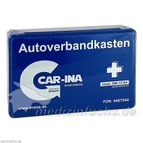 Senada CAR-INA Autoverbandkasten blau, 1 ST – PZN 9467544 из Германии