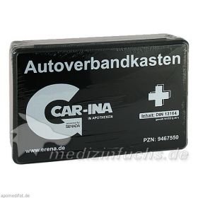 Senada CAR-INA Autoverbandkasten schwarz, 1 ST – PZN 9467550 из Германии