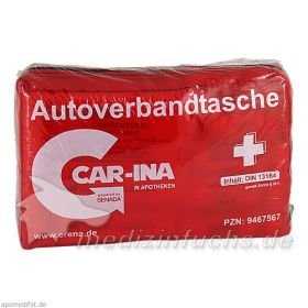 Senada CAR-INA Autoverbandtasche rot, 1 ST – PZN 9467567 из Германии