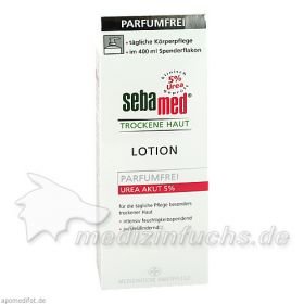 sebamed Trockene Haut Parfumfrei Lotion Urea 5%, 400 ML – PZN 9726721 из Германии