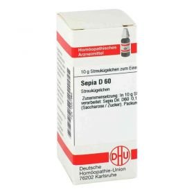 Sepia D 60 Globuli (10 g) – PZN 1962 из Германии