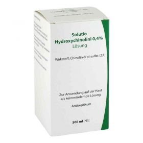 Solutio Hydroxychin. 0,4% (500 ml) – PZN 657289 из Германии