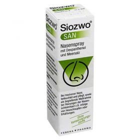 Siozwo San Nasenspray mit Dexpanthenol und Meersalz (20 ml) – PZN 964229 из Германии
