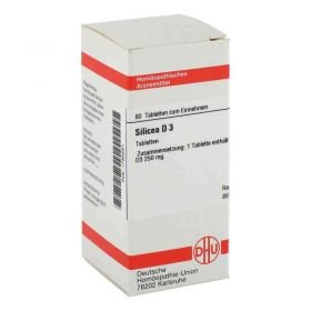 Silicea D 3 Tabletten (80 stk) – PZN 1785581 из Германии