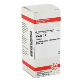 Silicea D 4 Tabletten (80 stk) – PZN 1785598 из Германии