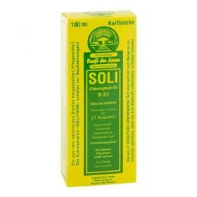 Soli-chlorophyll-öl S 21 (100 ml) – PZN 2003681 из Германии