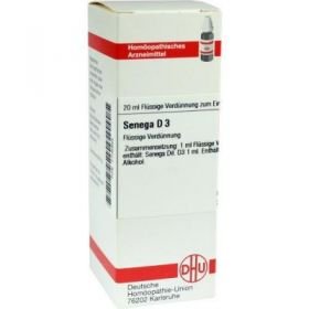 Senega D 3 Dilution (20 ml) – PZN 2105855 из Германии