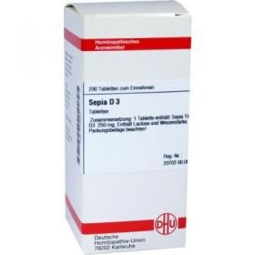 Sepia D 3 Tabletten (200 stk) – PZN 2105950 из Германии