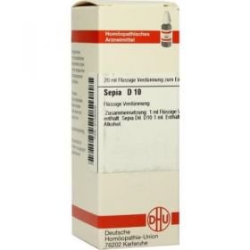 Sepia D 10 Dilution (20 ml) – PZN 2106056 из Германии