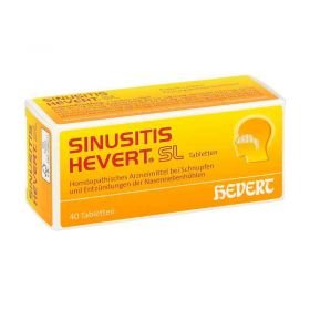Sinusitis Hevert Sl Tabletten (40 stk) – PZN 2784980 из Германии
