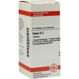 Sepia D 2 Tabletten (80 stk) – PZN 2808278 из Германии