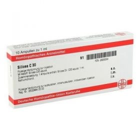 Silicea C 30 Ampullen (10X1 ml) – PZN 2828364 из Германии