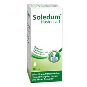 Soledum Hustensaft (200 ml) – PZN 3920072 из Германии