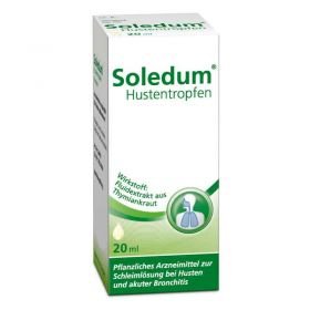 Soledum Hustentropfen (20 ml) – PZN 3920089 из Германии