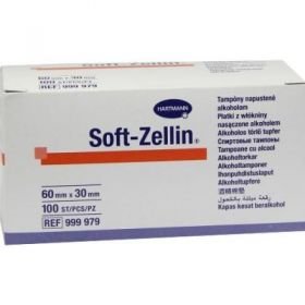 Soft Zellin Alkohol Tupfer 30x60 mm (100 stk) – PZN 6453501 из Германии