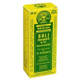 Soli-chlorophyll-öl S 21 (50 ml) – PZN 7364099 из Германии