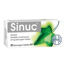 Sinuc (20 stk) – PZN 7727366 из Германии