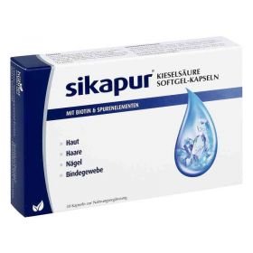 Sikapur Kieselsäure Softgel Kapseln mit Biotin (30 stk) – PZN 9923812 из Германии