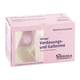 Sidroga Verdauungs- und Gallentee Filterbeutel (20 stk) – PZN 10109229 из Германии
