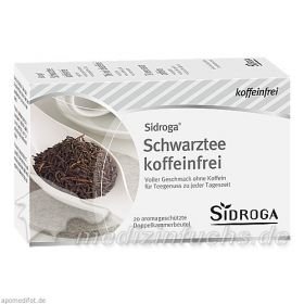 Sidroga Wellness Schwarztee koffeinfrei, 20 ST – PZN 10354779 из Германии