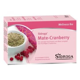 Sidroga Wellness Mate-cranberry Tee Doppelkammerb. (20 stk) – PZN 10354845 из Германии