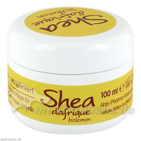 Shea Butter Afrique bio Biolemon unraffiniert, 100 ML – PZN 10842378 из Германии