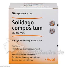 SOLIDAGO COMPOSITUM ad us.vet.Ampullen, 10 ST – PZN 1219864 из Германии