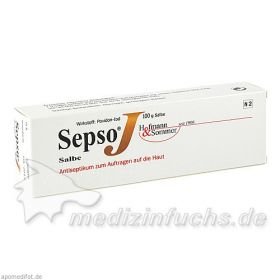 Sepso J Salbe, 100 G – PZN 1348337 из Германии
