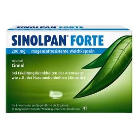 Sinolpan forte 200 mg magensaftresistent   Weichkapseln (21 stk) – PZN 13816944 из Германии
