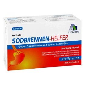 Sodbrennen Helfer Kautabletten (120 stk) – PZN 13864587 из Германии