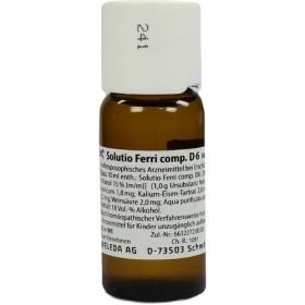 SOLUTIO FERRI COMP D 6, 50 ML – PZN 1614595 из Германии