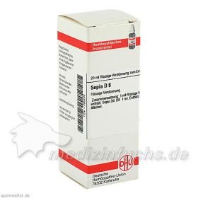 SEPIA D 8, 20 ML – PZN 1785233 из Германии