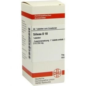 SILICEA D10, 80 ST – PZN 1785612 из Германии