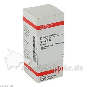 SILICEA D12, 80 ST – PZN 1785629 из Германии