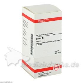 SILICEA D 4, 200 ST – PZN 1785641 из Германии