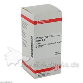 SILICEA D 6, 200 ST – PZN 1785658 из Германии