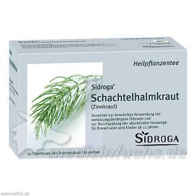 Sidroga Schachtelhalmkraut (ZINNKRAUT), 20 ST – PZN 2094376 из Германии