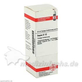SEPIA D12, 20 ML – PZN 2106027 из Германии