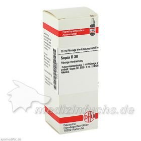 SEPIA D30, 20 ML – PZN 2106033 из Германии