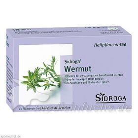 Sidroga Wermut, 20 ST – PZN 2134236 из Германии
