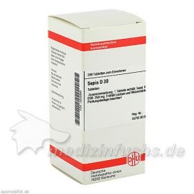SEPIA D30, 200 ST – PZN 2635990 из Германии