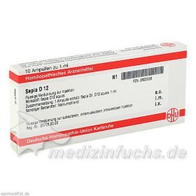 SEPIA D12, 10X1 ML – PZN 2825058 из Германии
