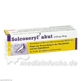 Solcoseryl akut, 5 G – PZN 2848786 из Германии