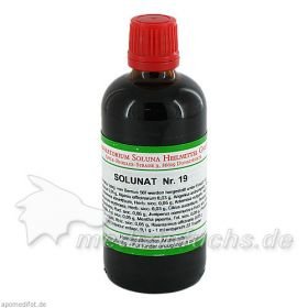 Solunat Nr. 19, 100 ML – PZN 2942798 из Германии