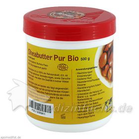 Sheabutter pur BIO unraffiniert, 500 G – PZN 3095811 из Германии