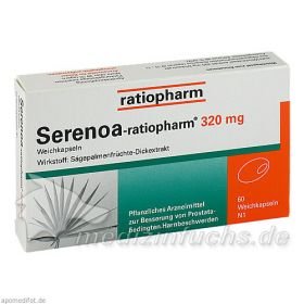 SERENOA-ratiopharm 320mg Weichkapseln, 60 ST – PZN 3731359 из Германии