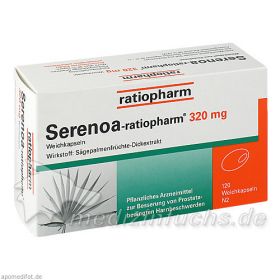 SERENOA-ratiopharm 320mg Weichkapseln, 120 ST – PZN 3731365 из Германии