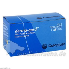 SIMCARE DERMA GARD TUECHER, 50 ST – PZN 4470381 из Германии