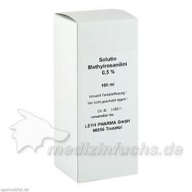 SOLUTIO METHYLROSANILIN 0,5%, 100 ML – PZN 4580997 из Германии